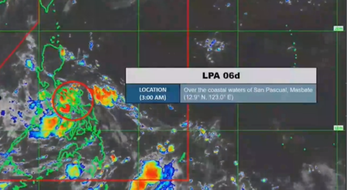 LPA, malaki ang tiyansang maging bagyo sa loob ng 24 oras&mdash;PAGASA