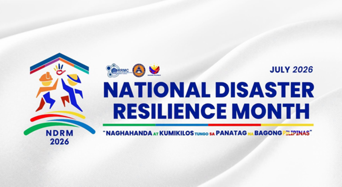 National Disaster Resilience Month 2026, inilunsad; kahandaan, katatagan isinusulong!