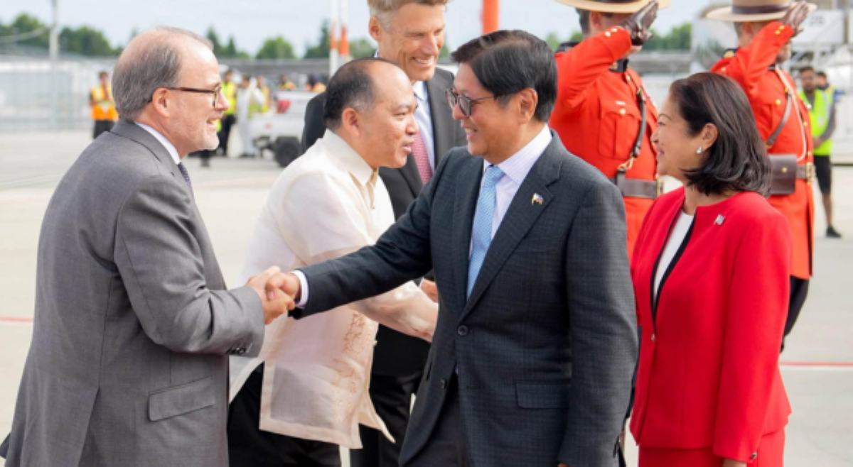 PBBM, FL Liza nasa Canada na para sa official visit