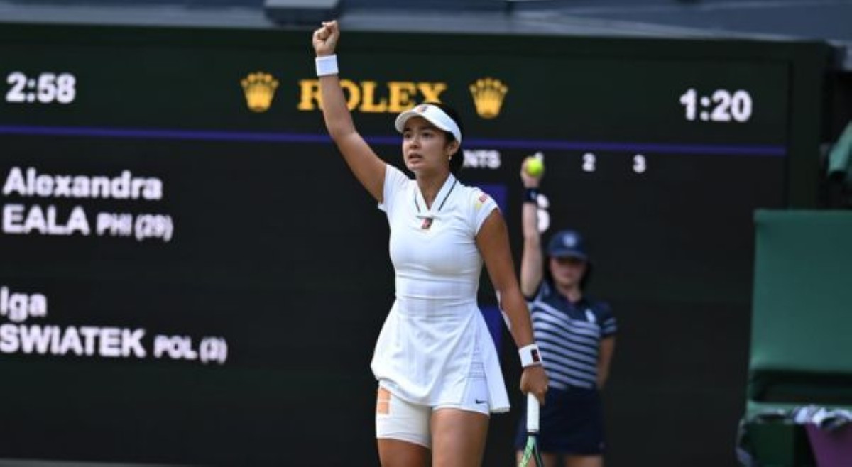 Alex Eala, rumatsada sa Wimbledon; pinabagsak defending champion!