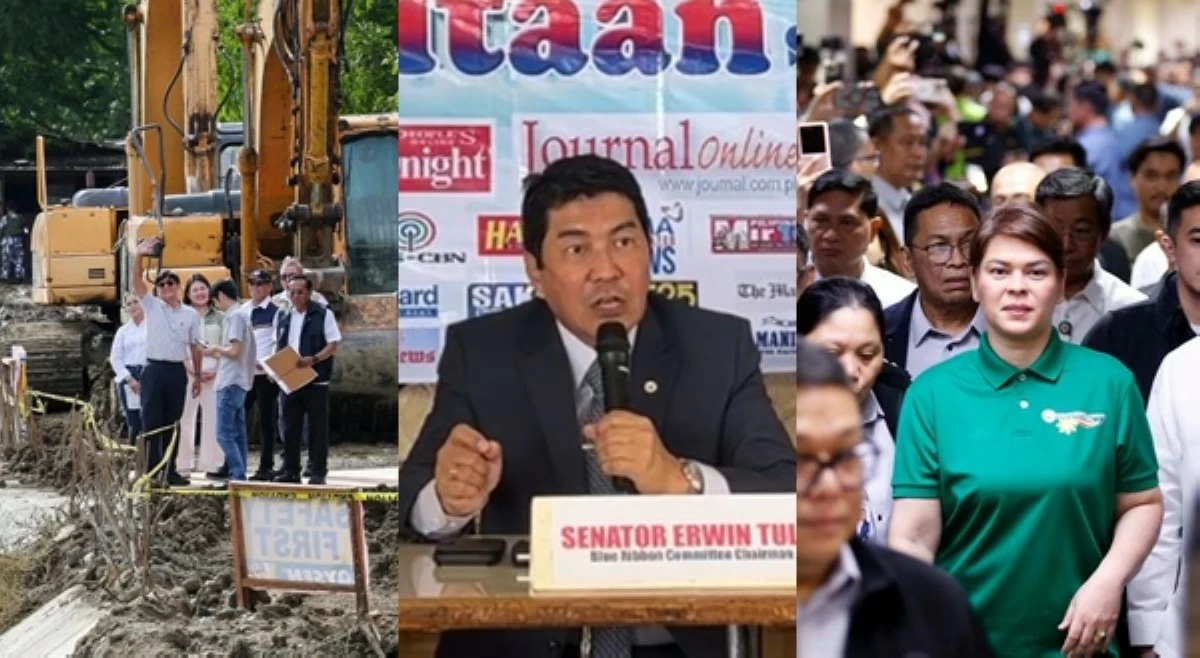Impeachment vs. VP Sara, 'di panakip sa isyu ng flood control projects&mdash;Tulfo