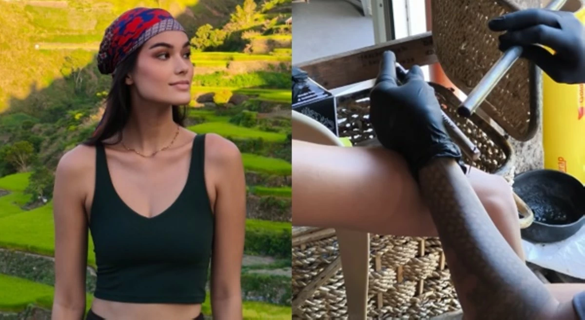 Bea Windorski, nagpa-tattoo sa pamangkin ni Apo Whang-Od