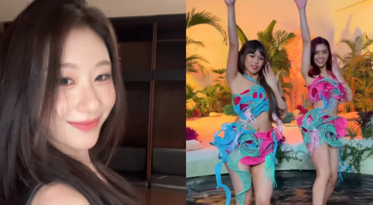 BINI Mikha, Maloi, kinilig sa 'Blush' cover ng ITZY