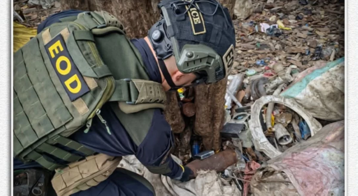 Bombang 'di sumabog, narekober sa Davao City