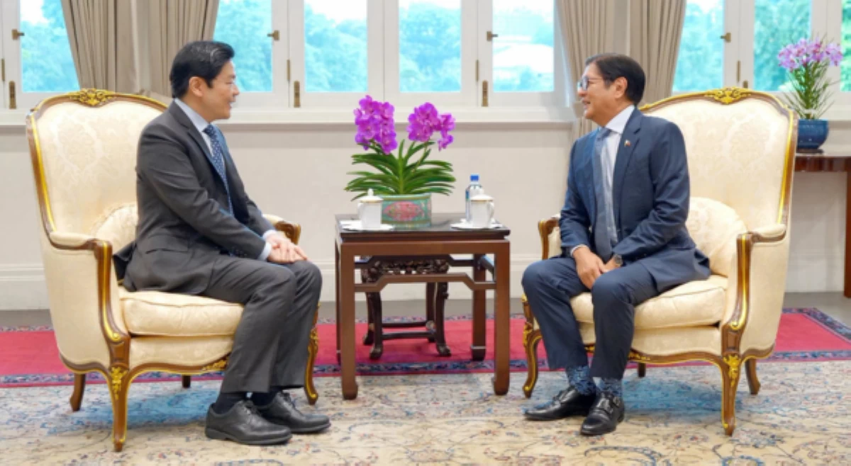 PBBM, nakipagdayalogo kay SG PM Lawrence Wong; sumentro sa trade, AI, investment