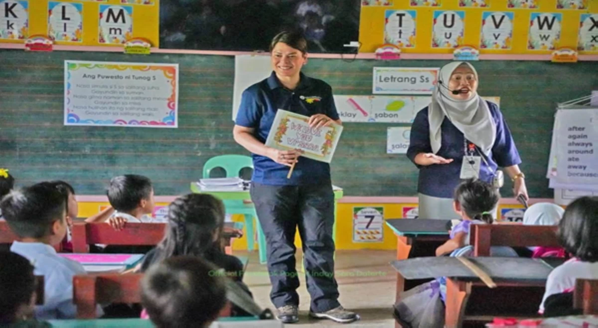 VP Sara, bumisita sa paaralan sa Lanao del Norte; ipinaalala kahalagahan ng edukasyon