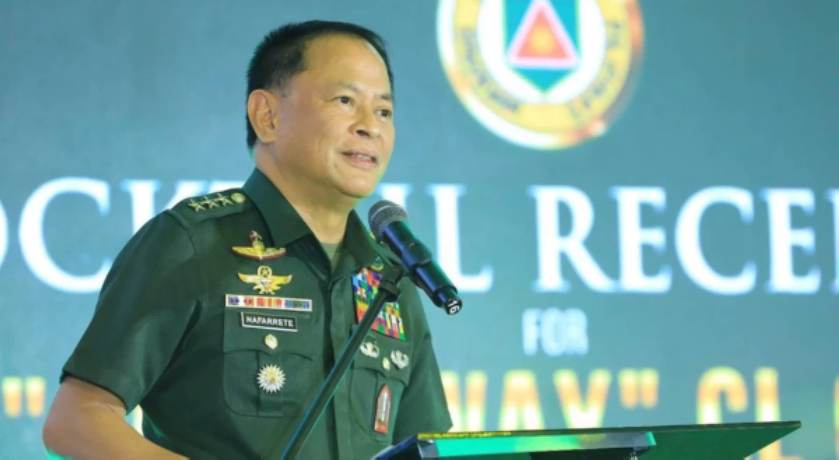 Lt. Gen. Antonio Nafarrete, nakatakdang maging bagong AFP Chief of Staff