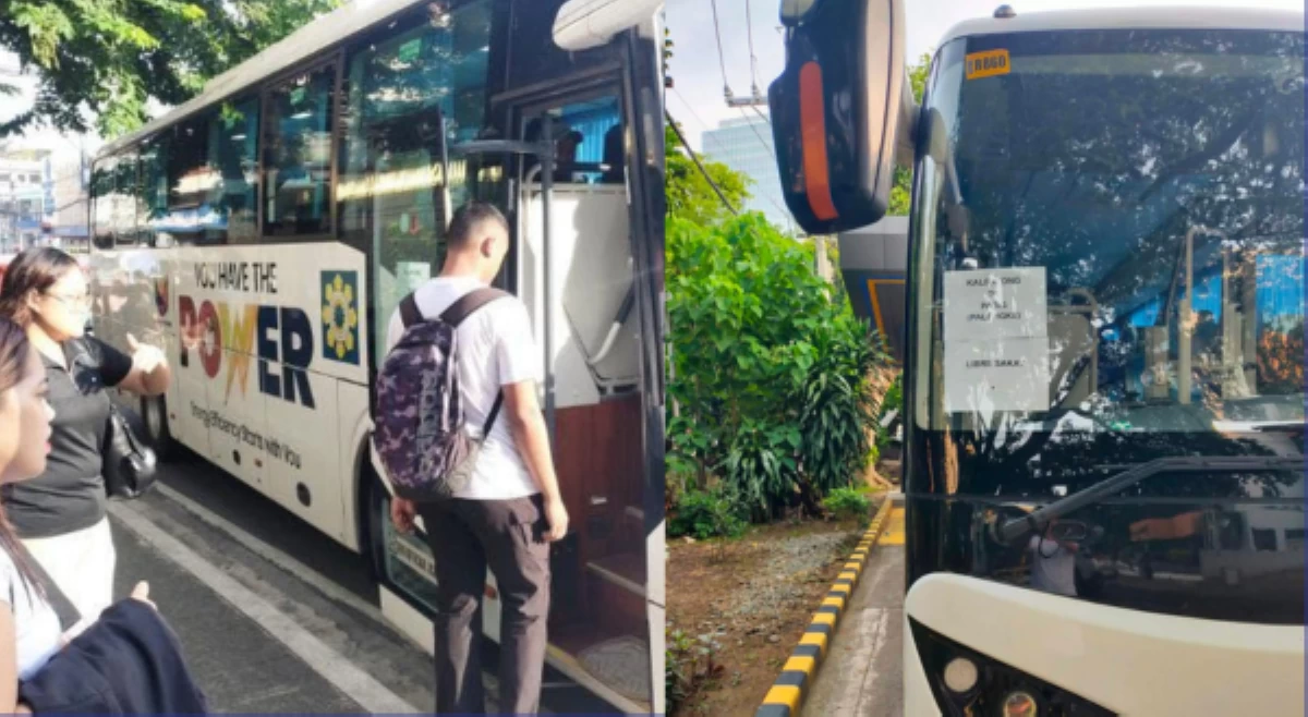 Sa gitna ng tigil-pasada: Libreng sakay ng DOTr, nagpapatuloy
