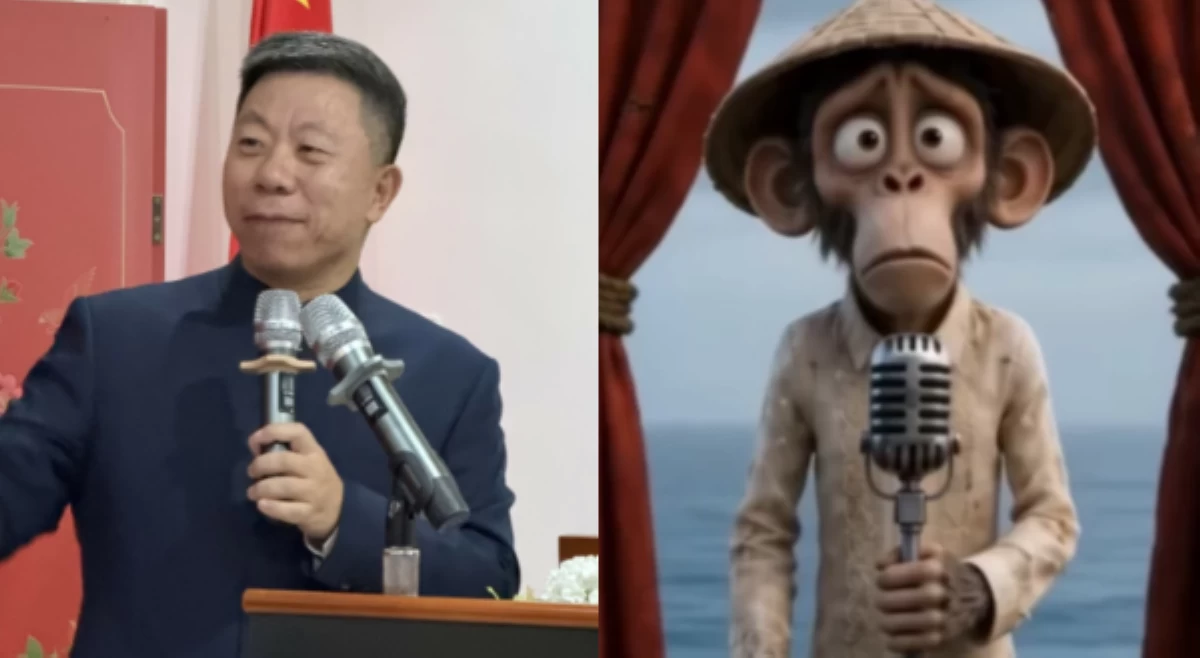 Amb. Jing Quan, idiniing walang kaugnayan Chinese gov't sa AI-monkey depiction sa mga Pinoy
