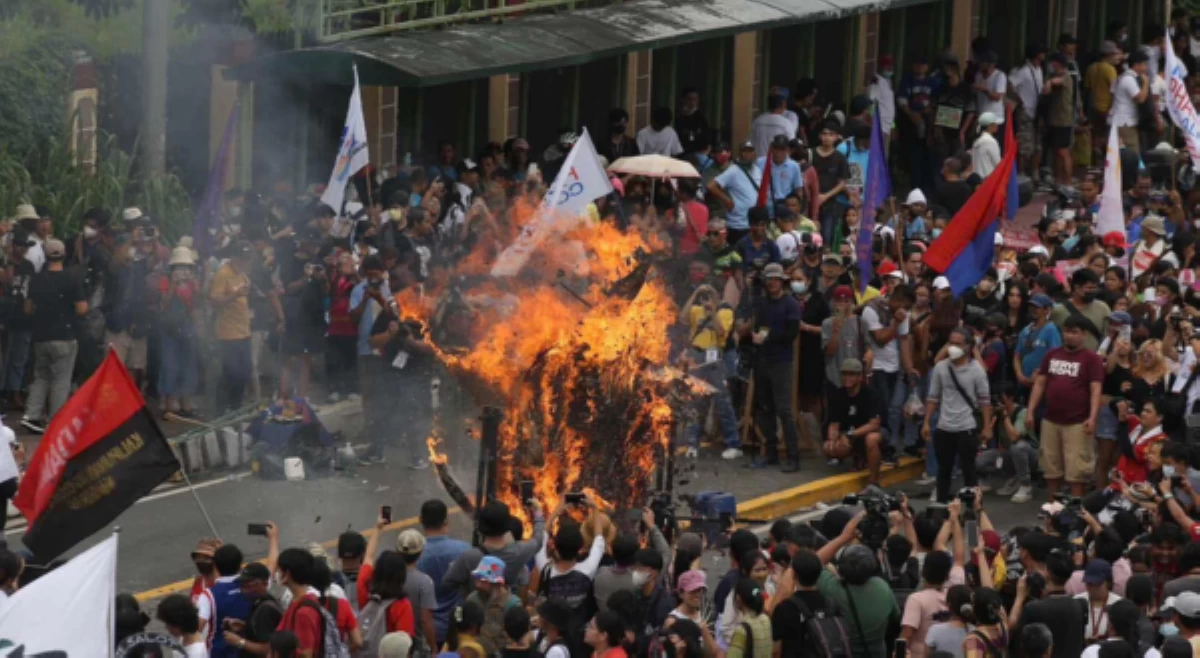 Pagsusunog ng effigy, bawal sa SONA&mdash;PNP