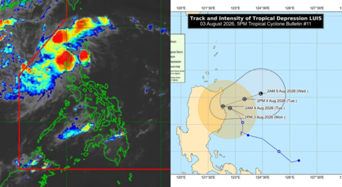 'Luis', posibleng mag-landfall sa Cagayan o Isabela; wind signal no. 1, nakataas