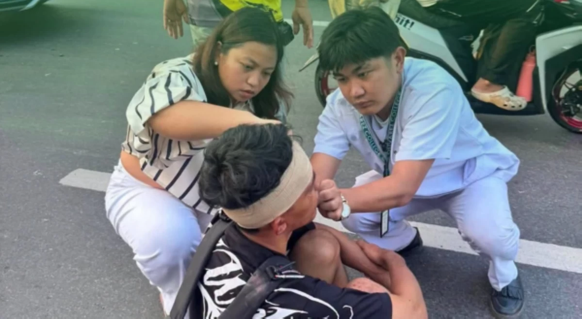 Nursing student, clinical instructor, kinilala sa pagresponde sa sugatang siklista