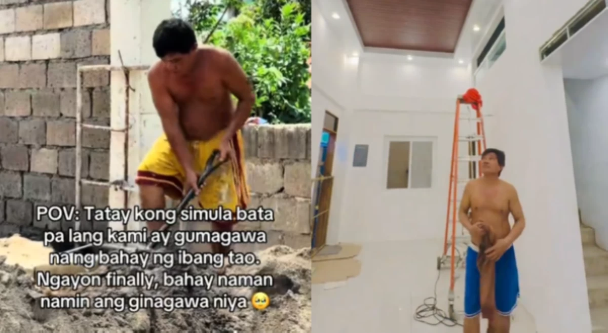 #BalitaExclusives: Amang gumagawa dati ng bahay ng iba, itinatayo na sarili nilang tahanan!