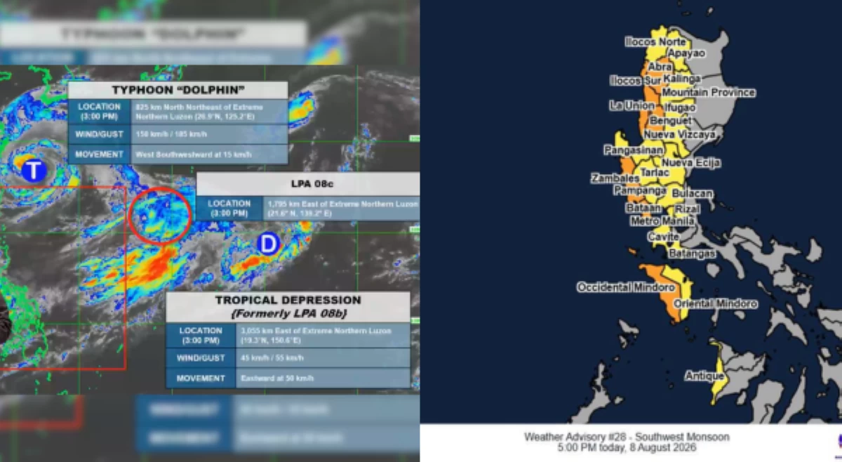 LPA sa labas ng PAR, posibleng maging bagyo pero palayo ng bansa&mdash;PAGASA