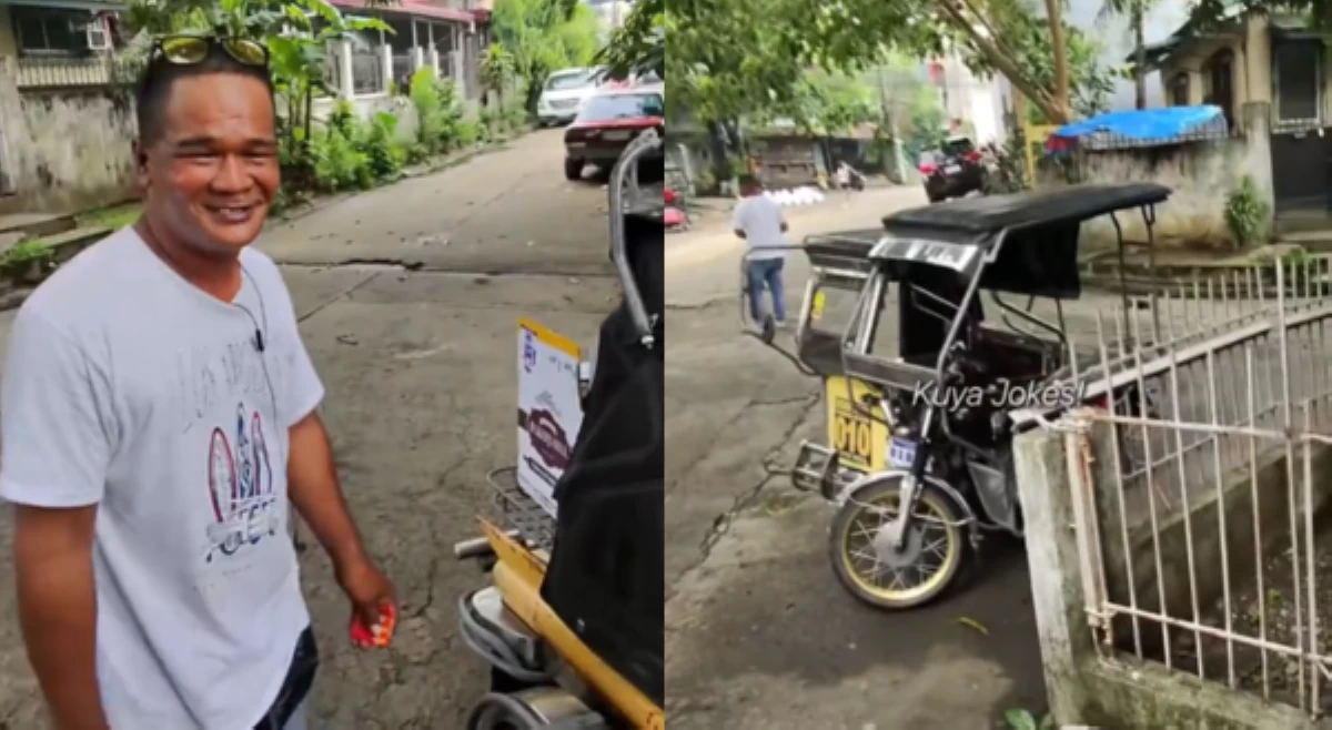#BalitaExclusives: Netizen, muling inihatid ng service na tricycle driver matapos ang higit 10 taon; kinaantigan!