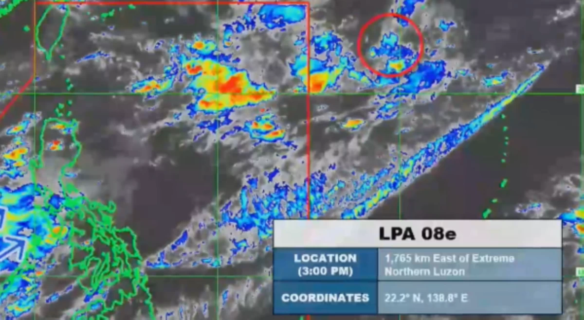 LPA, posibleng maging bagyo; ngunit papalayo ng PAR