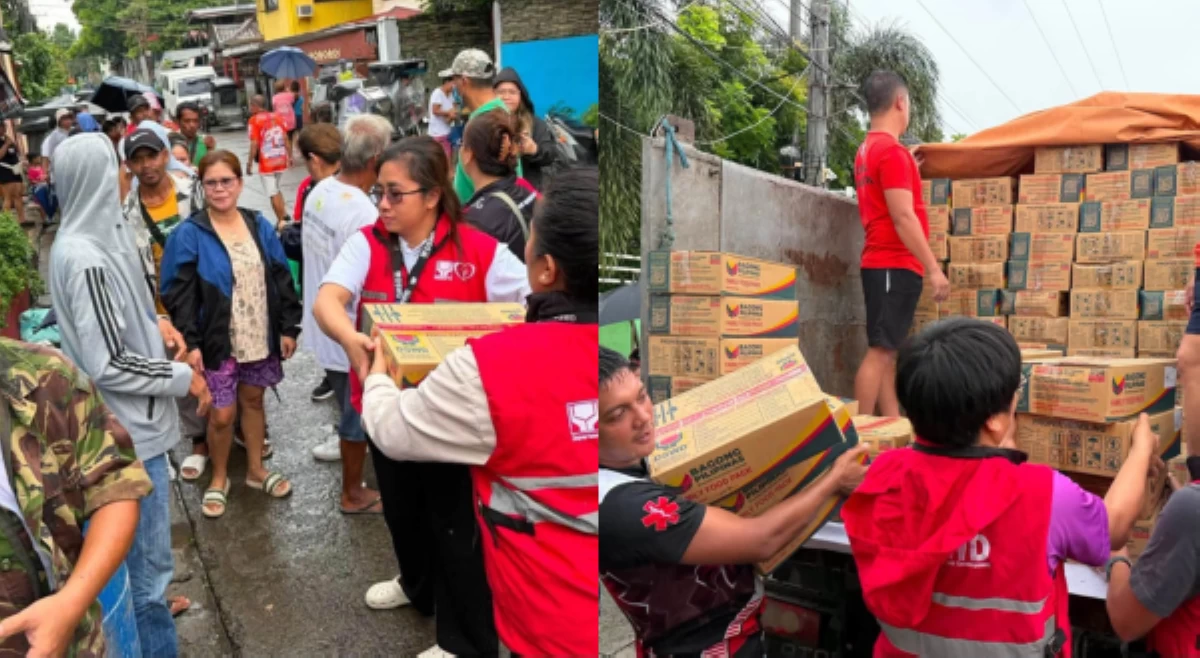 Higit 700k food packs, ipinamahagi sa 10 rehiyon kasunod epekto ni 'Luis,' 'Maymay,' habagat