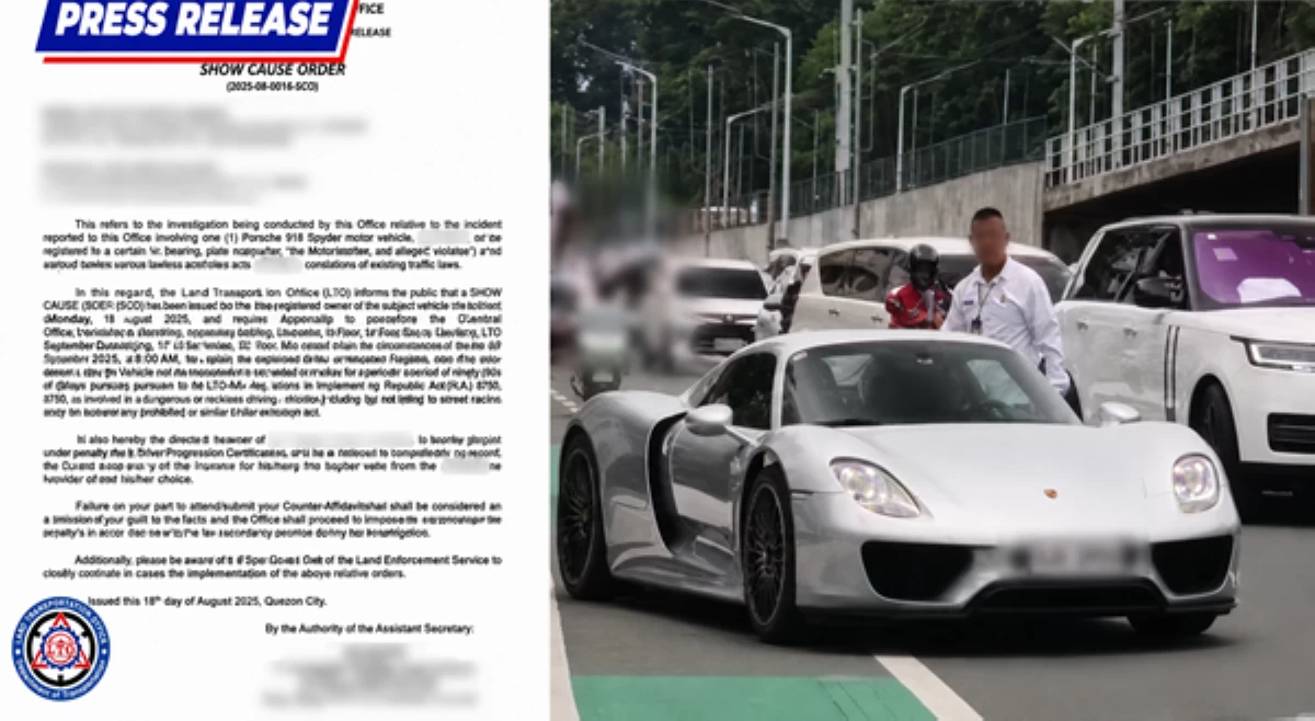Aktor na may-ari ng supercar na umano'y may pekeng plaka, kinastigo ng LTO!