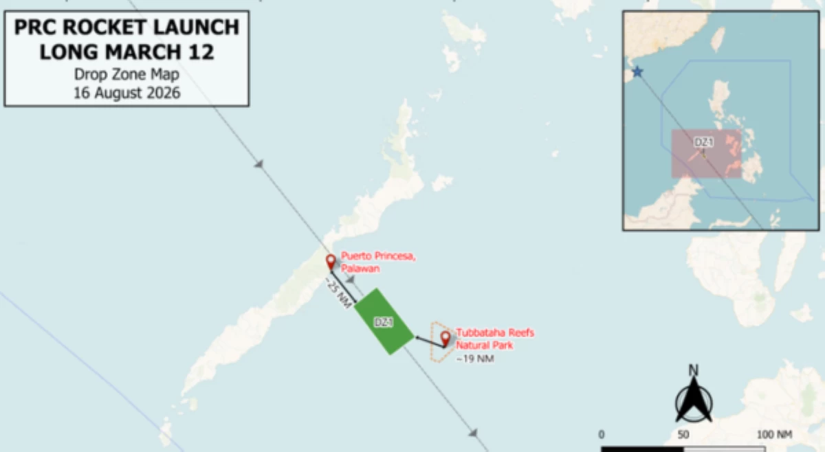 China, muling nag-rocket launch; debris maaaring bumagsak sa drop zone na nasa katubigan ng PH!