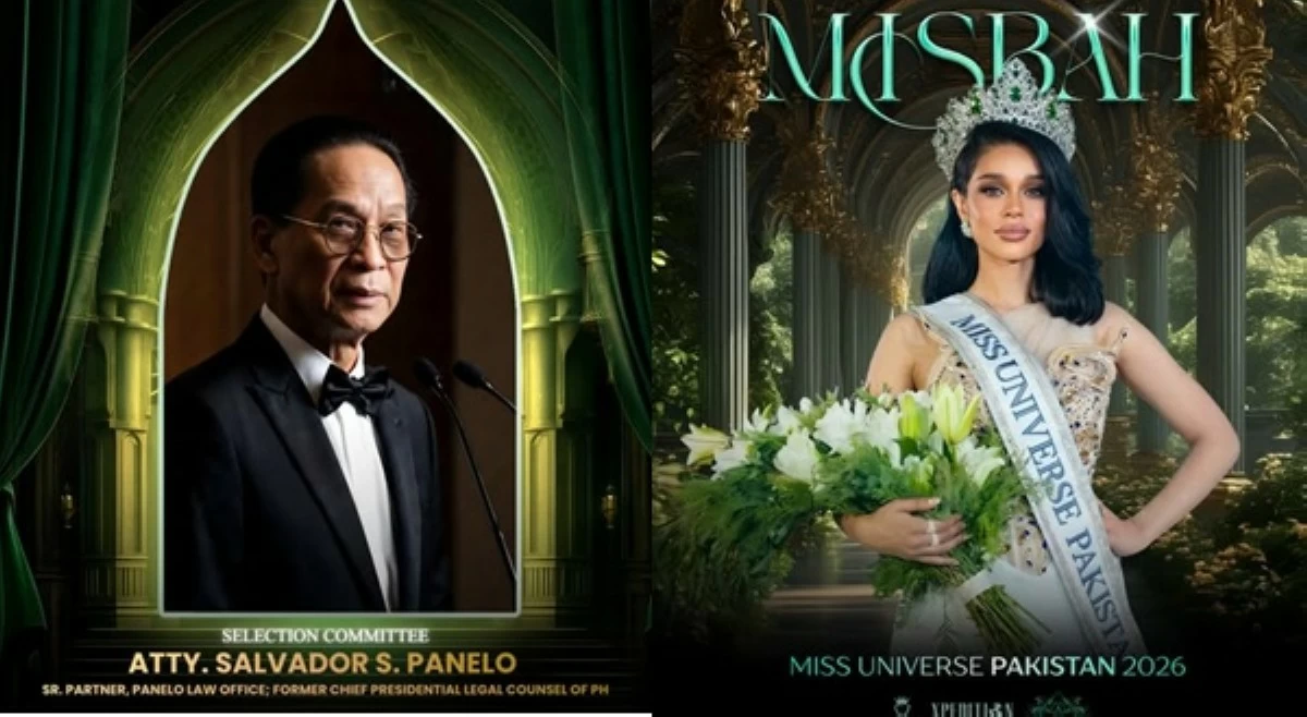 Atty. Sal Panelo, ipinakilalang bahagi ng Miss Universe Pakistan 2026 selection committee