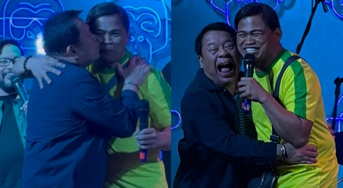 Niyakap na, hinalikan pa! Atty. Ferdie, Ogie nagbati na