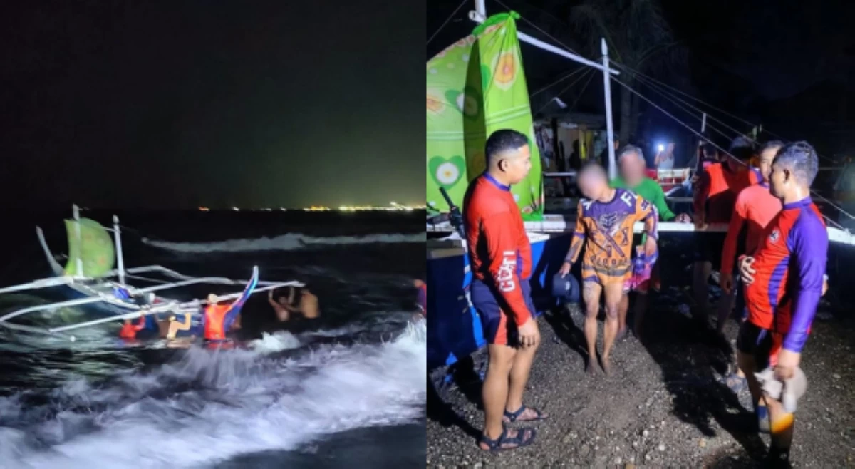 2 mangingisda, nasagip matapos mawala sa dagat nang 20 oras