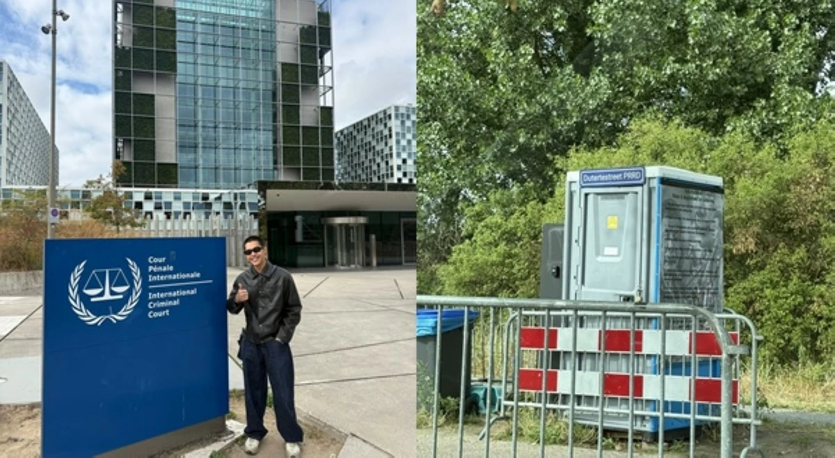 Elijah Canlas, nagpa-picture sa ICC: 'Bagong tourist spot sa Netherlands!'