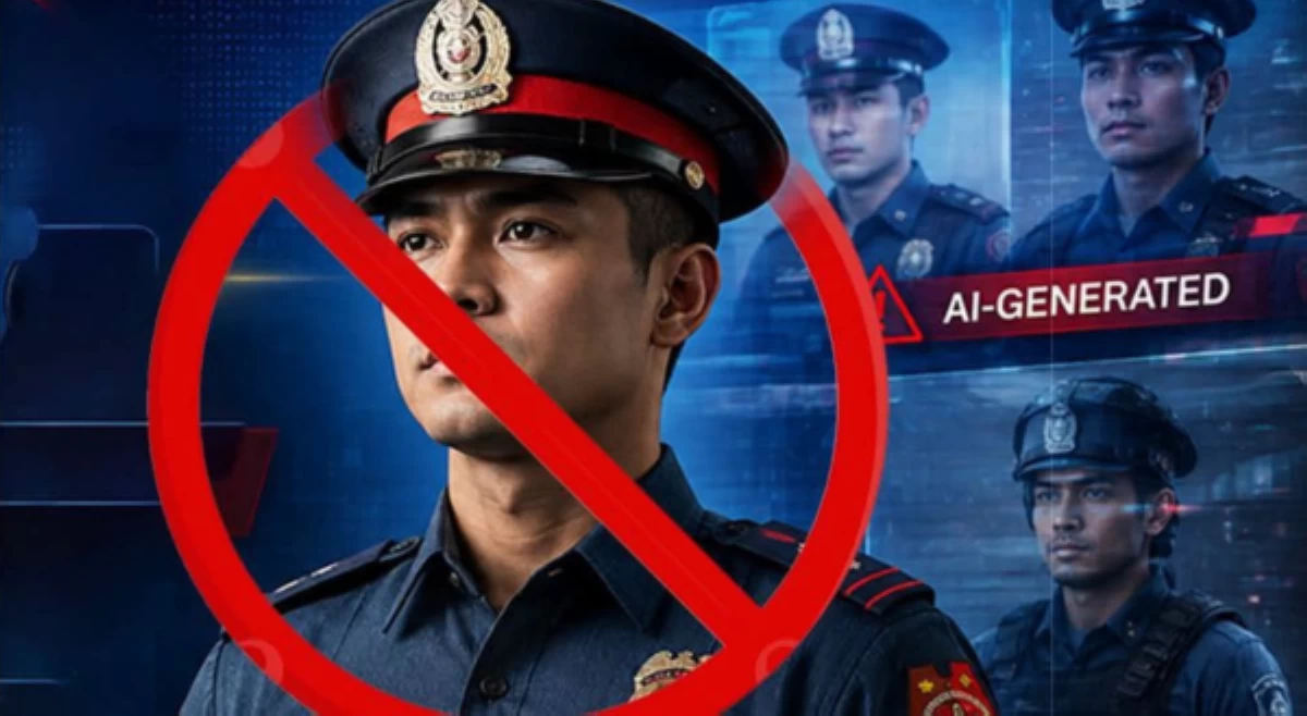 PNP, nagpaalala vs AI-generated photos ng sibilyan na naka-police uniform