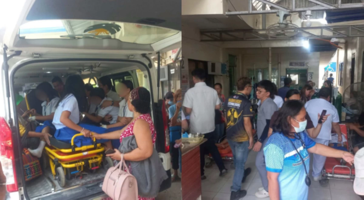 29 estudyante sa Davao del Norte, hinihinalang na-&lsquo;food poison!&rsquo;