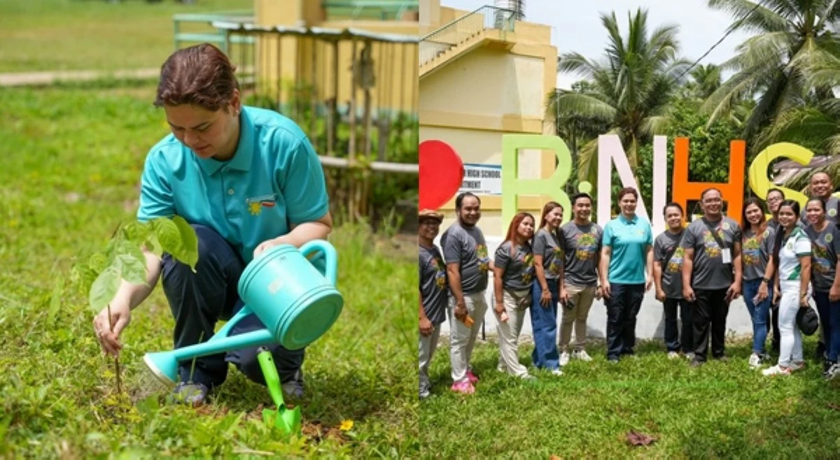 Alang-alang sa susunod na henerasyon: VP Sara, ibinida tree planting sa Surigao del Sur