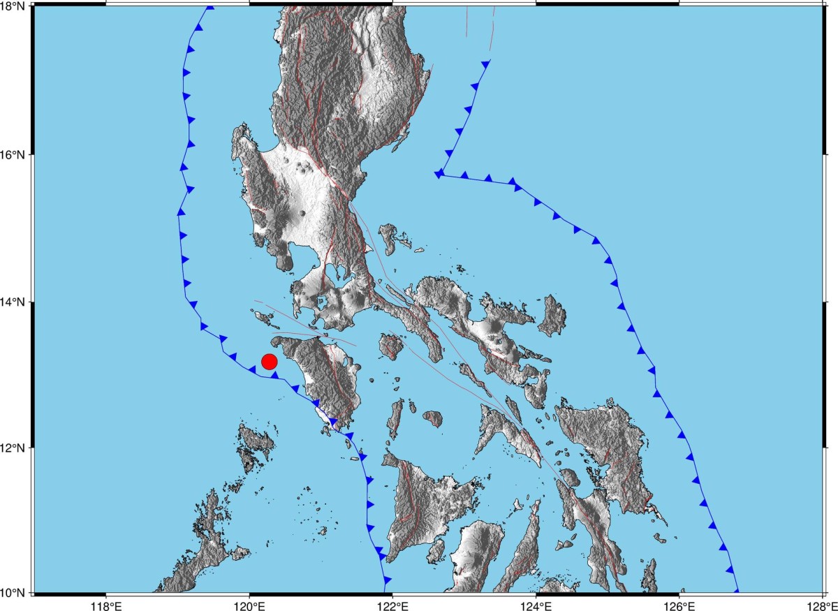 <b>4.8-magnitude na lindol, yumanig sa Occidental Mindoro</b>