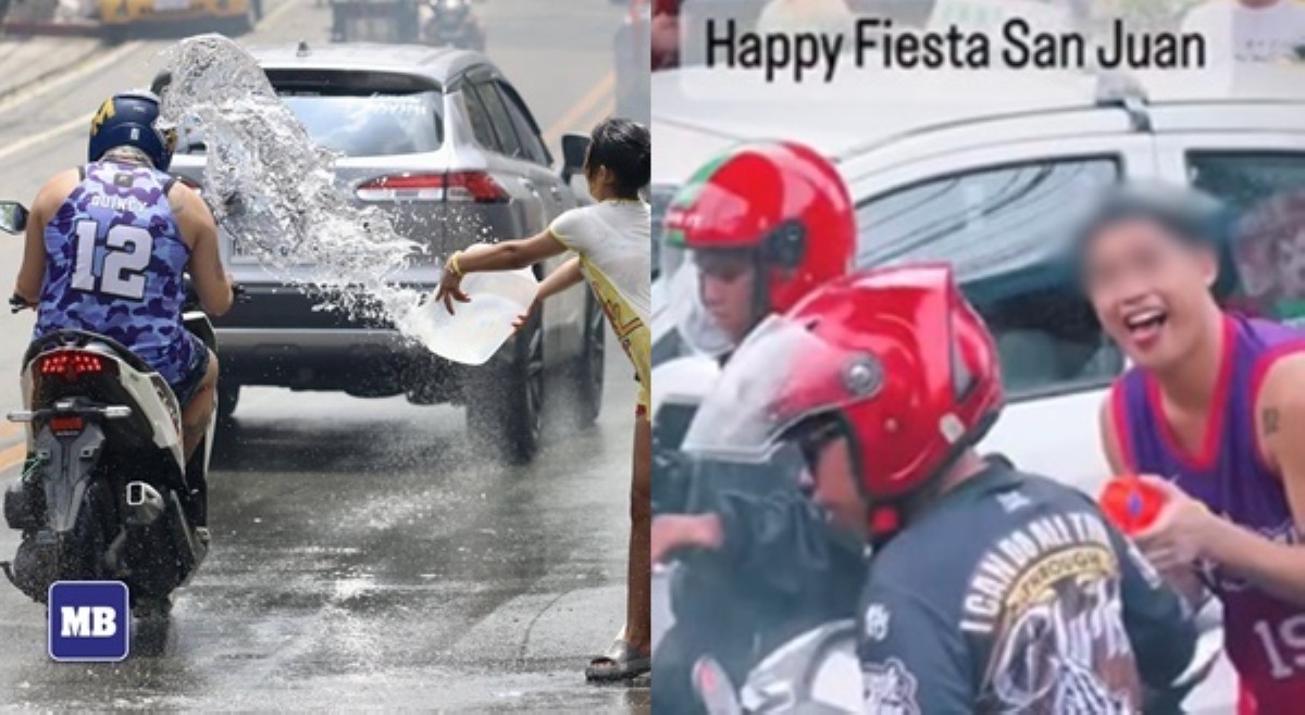 Post ng nasiraan ng gadgets dahil sa 'Wattah Wattah' Festival ng San Juan, usap-usapan