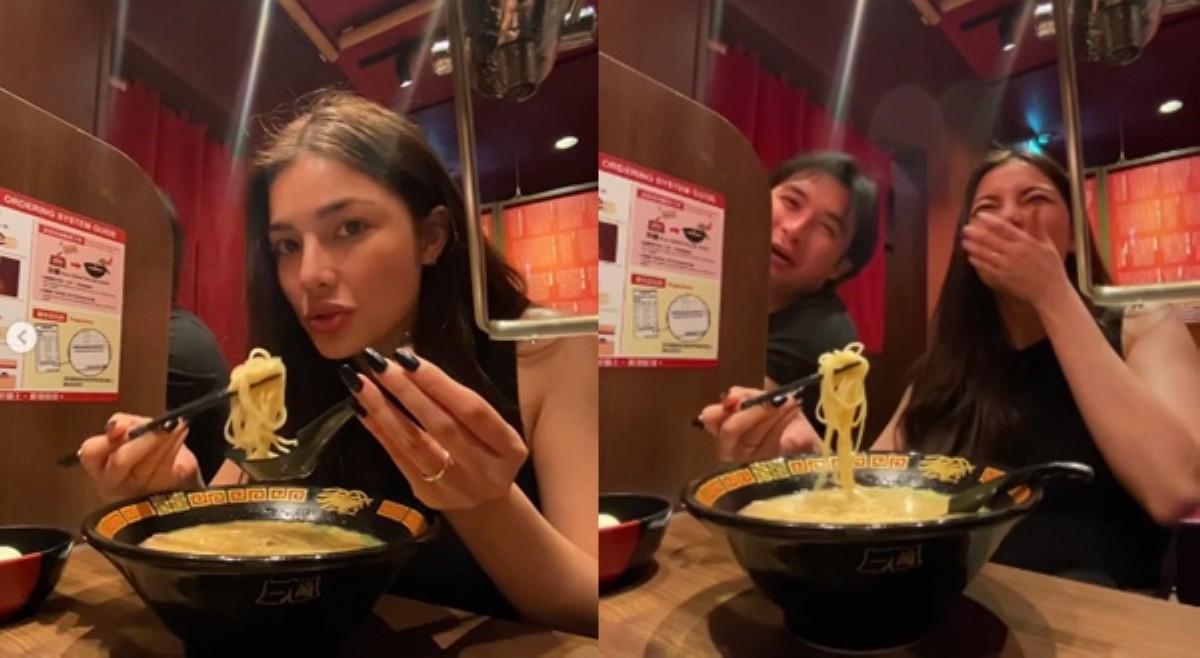 Rob Gomez at Jane De Leon, magkasamang kumain ng ramen sa Taiwan