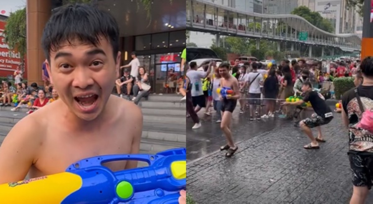 Kinumpara sa Songkran ng Thailand: Mga pasaway sa Wattah Wattah, utak-squammy raw