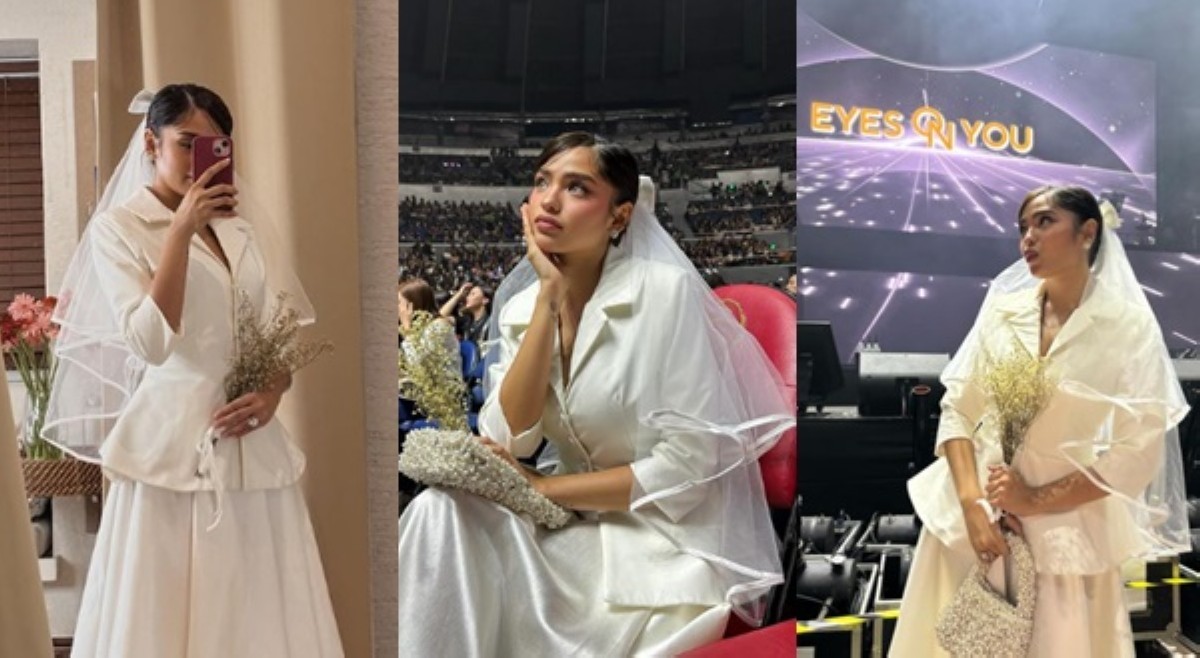 Kilig na kilig sa asawa: Andrea Brillantes, 'ikinasal' na