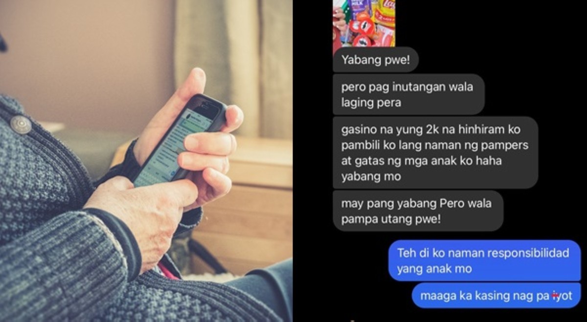 Resbak ng inuutangan matapos sabihang mayabang, winner sa netizens