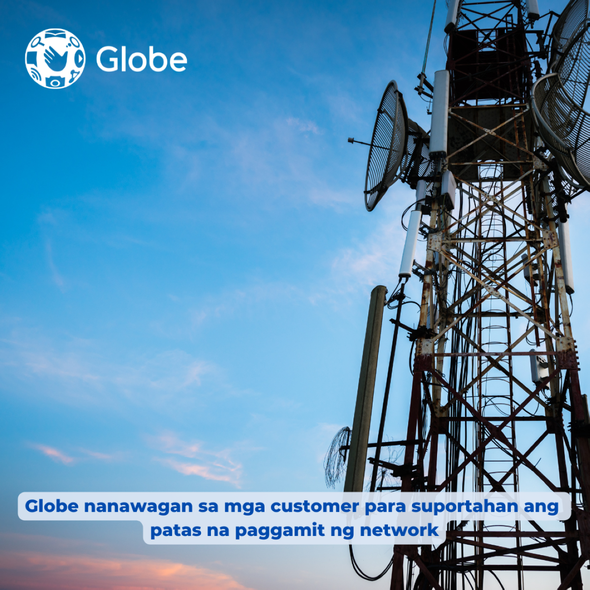 Globe nanawagan sa mga customer para suportahan ang patas na paggamit ng network