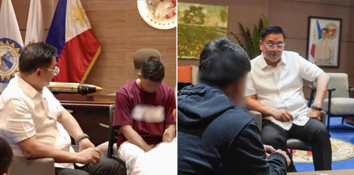 2 kabataang nambato ng silya sa mga referee, pinangaralan, pinarusahan ni Mayor Biazon