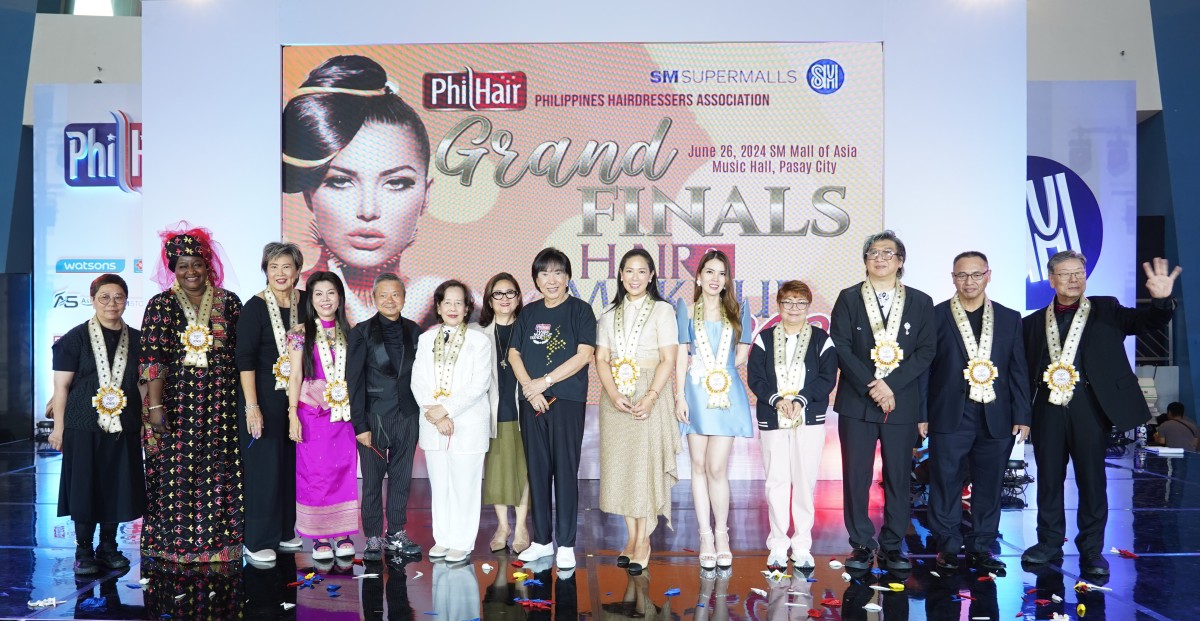 <b>Ricky Reyes' Hair & Makeup Trends 2024, pinangalanan ang mga kampeon sa SM Mall of Asia</b>