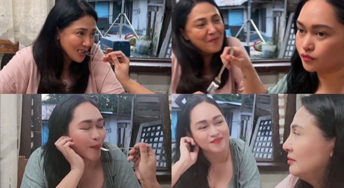 Kabahan ka na, Riggghhhooouuurrr! Marites at Lena, sweet na nagsubuan