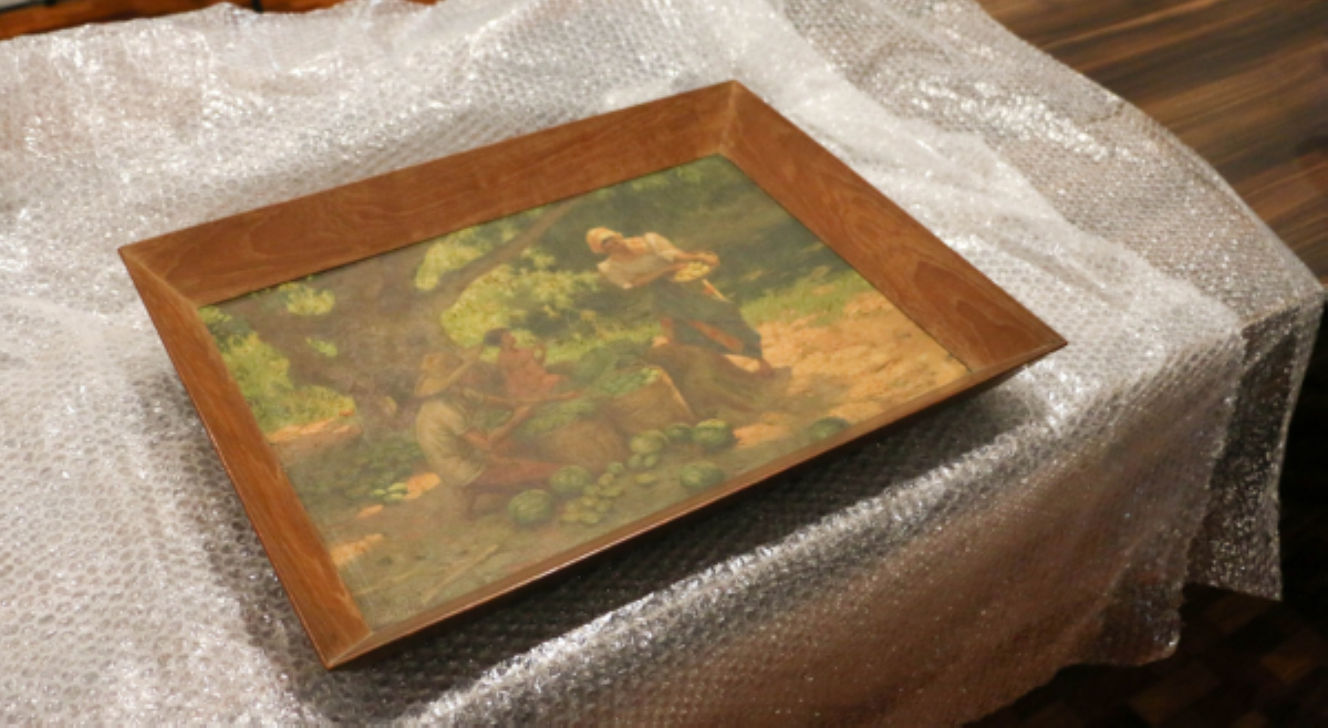 Ninakaw na 1936 painting ni Amorsolo, nabawi na ng NBI