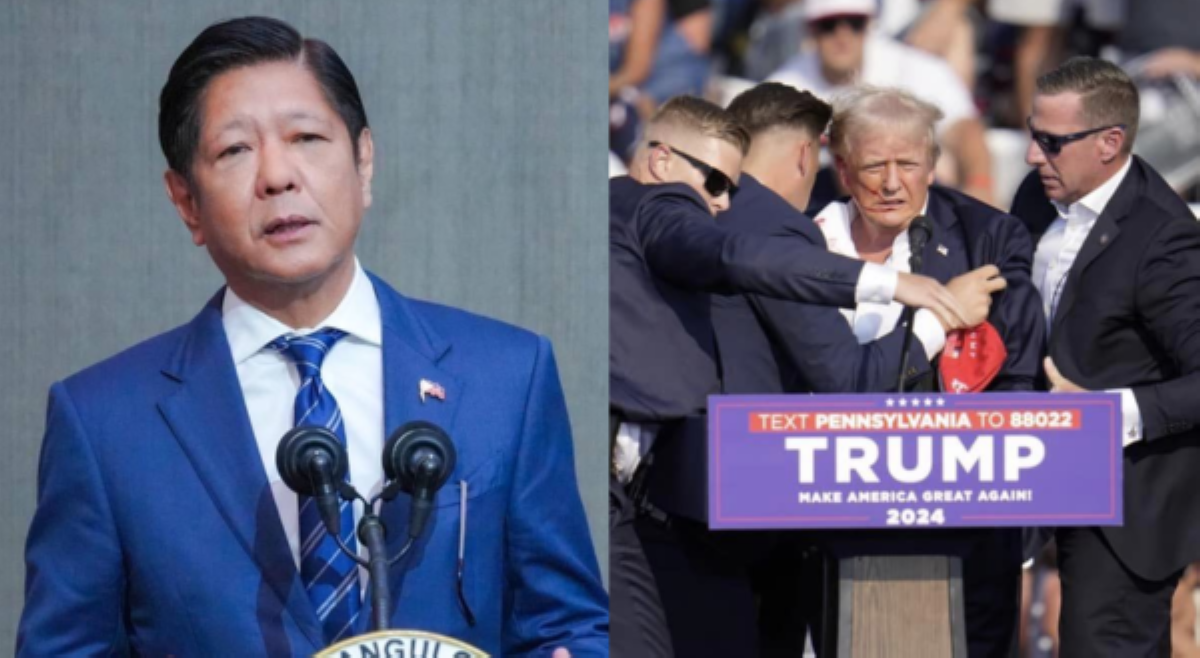 PBBM, masayang ligtas si Donald Trump mula sa 'assassination attempt'