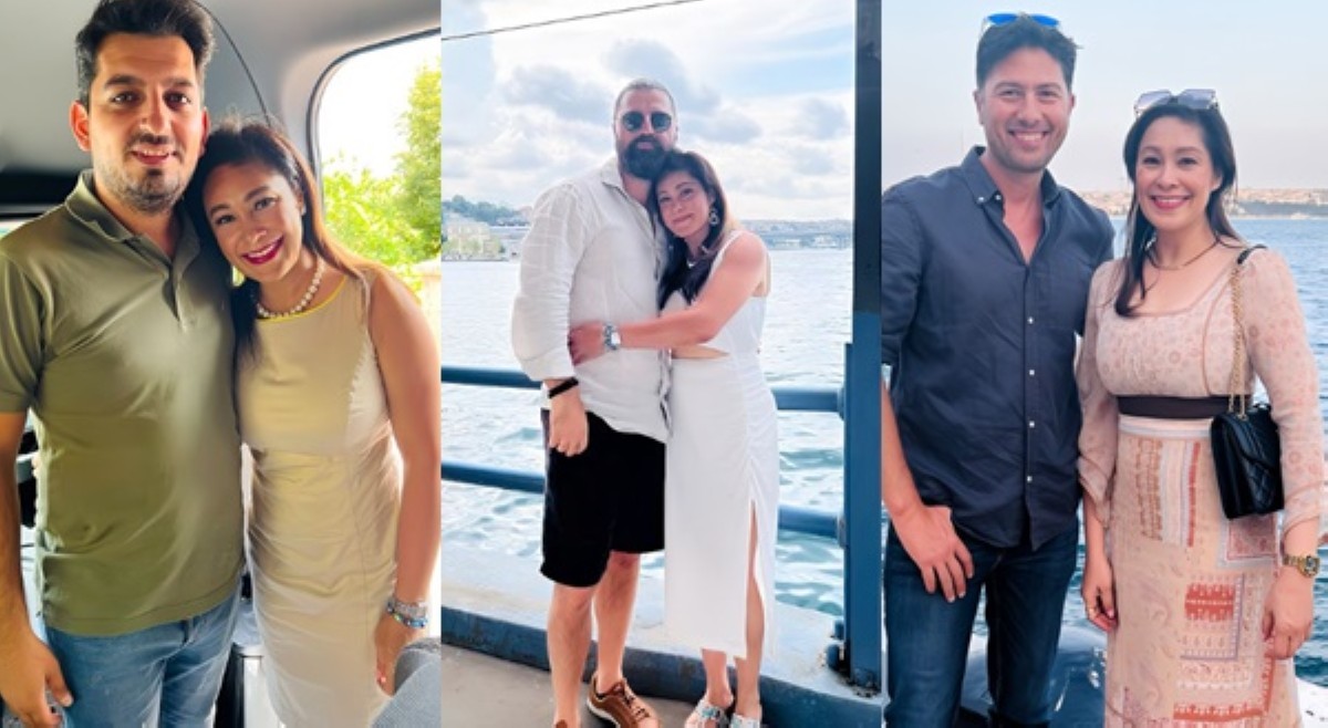 Netizens, nahihiwagahan sa mga kasamang afam ni Sheryl Cruz sa pics