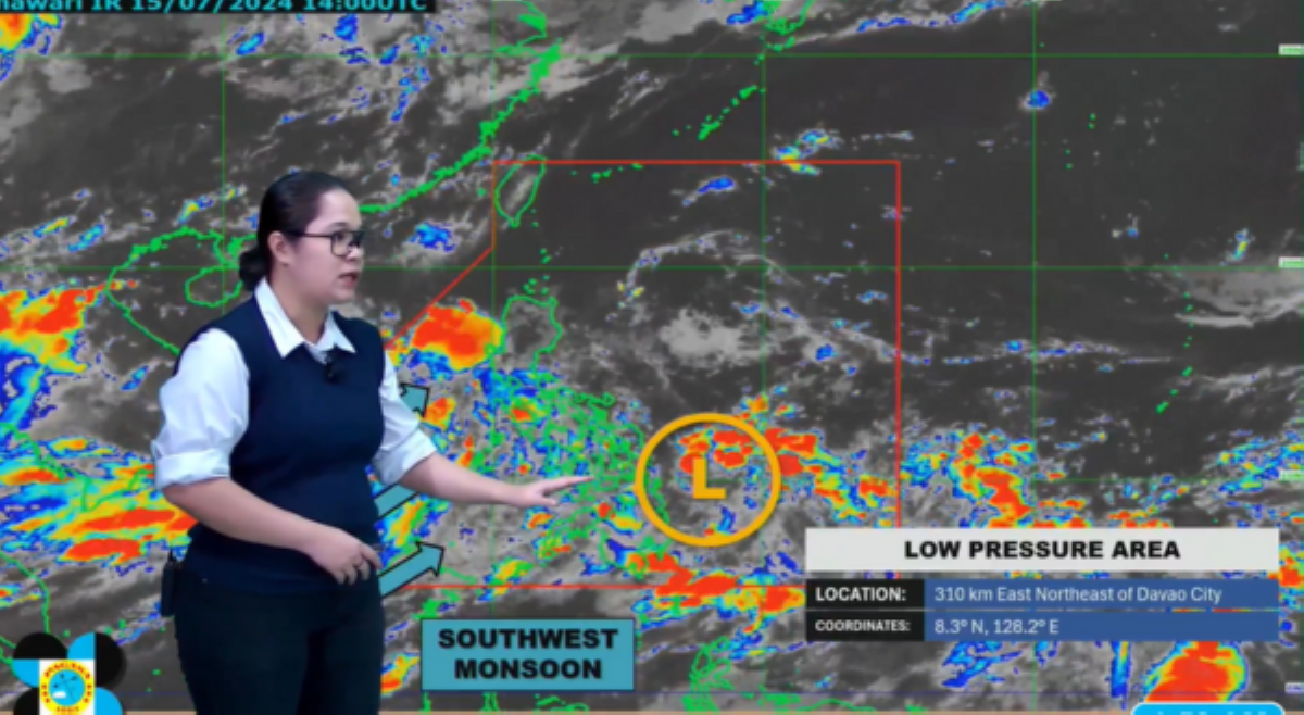 LPA sa loob ng PAR, posibleng maging bagyo -- PAGASA