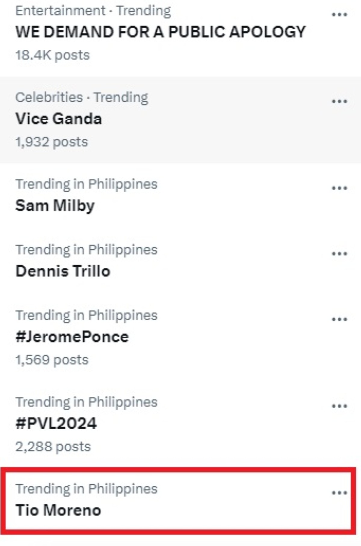 Photo courtesy: Screenshot from X via Richard de Leon/Balita