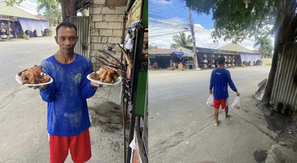 Karpinterong nilibre ng lechong manok para sa birthday ng anak, kinaantigan