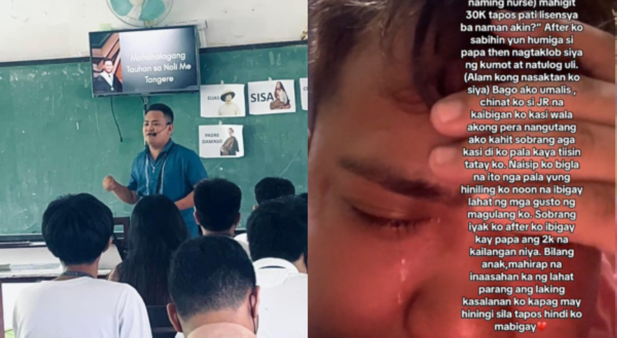 Breadwinner na public school teacher, nangutang dahil hindi kayang tiisin ang amang nangailangan