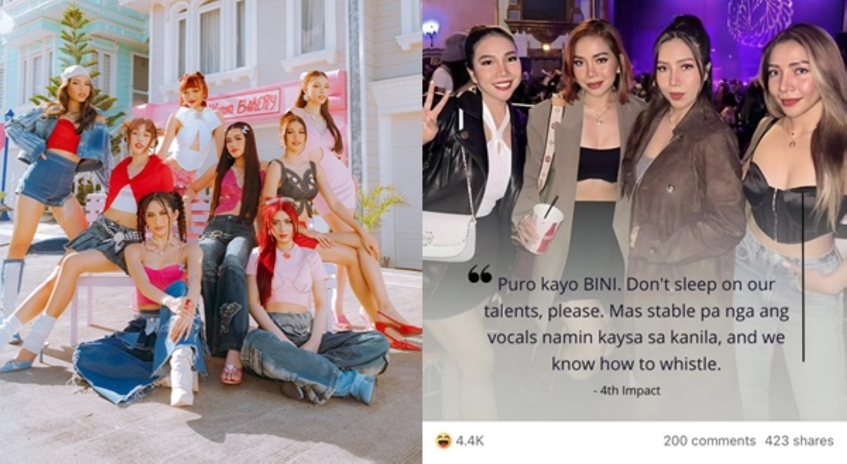 4th Impact pumalag na sinabi raw nilang sila ang Blackpink ng Pinas, nilait ang BINI