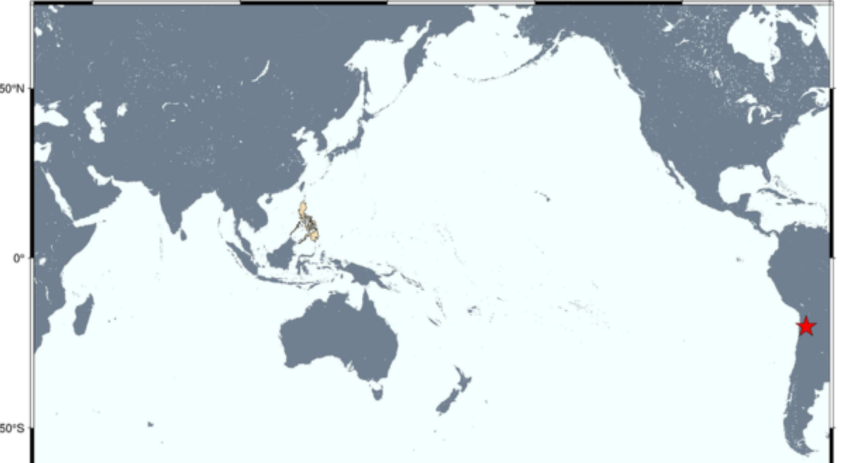 Chile, niyanig ng magnitude 7.4 na lindol; Pinas, walang banta ng tsunami
