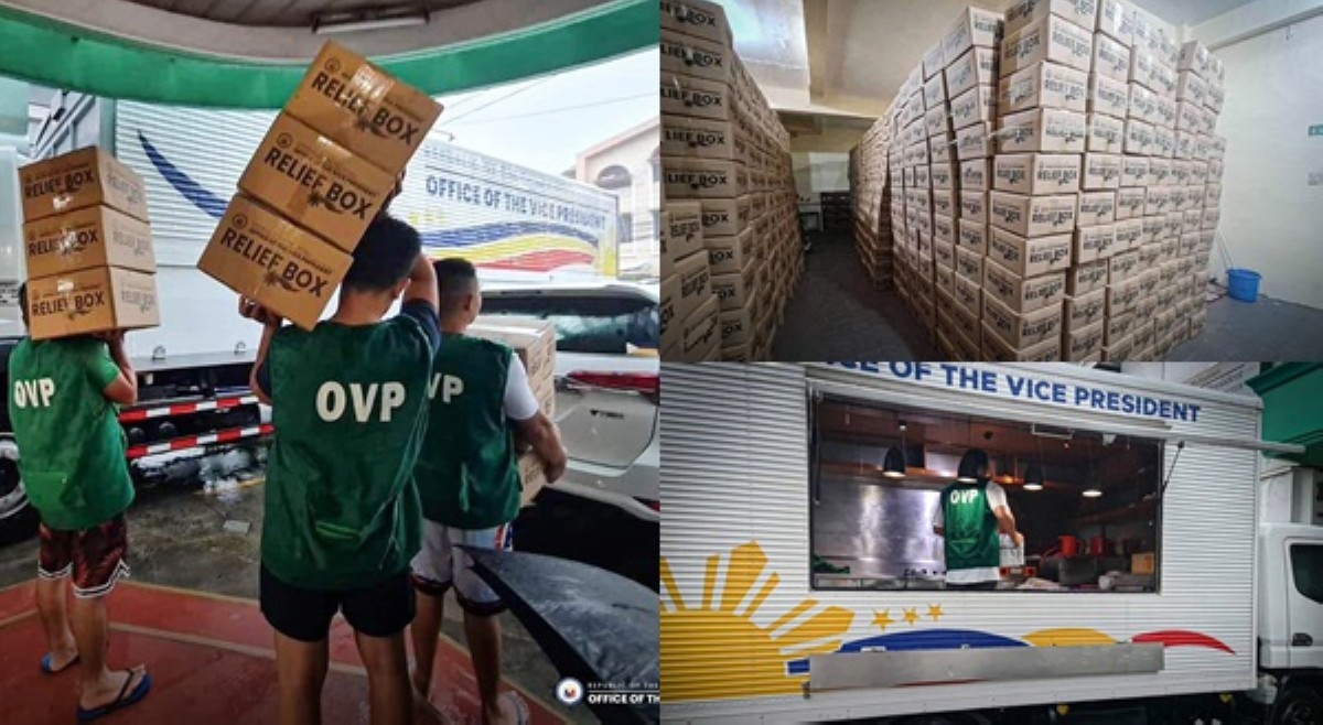 OVP nagsagawa ng relief operations kahit lumipad pa-Germany si VP Sara